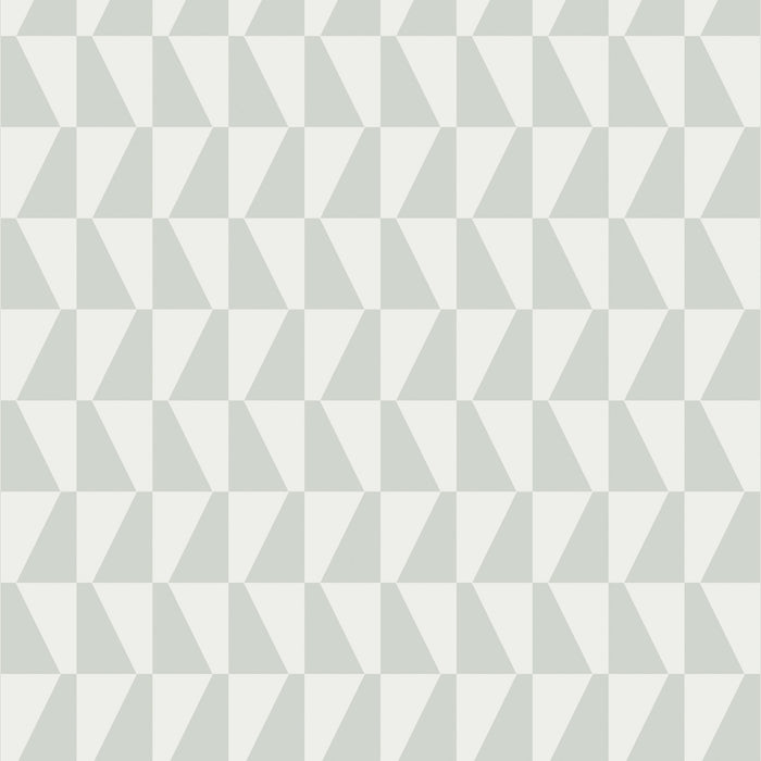 Schumacher Trapez Sage Wallpaper Sample 1779