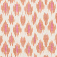Schumacher Presidio Ikat Orange Fabric 178061