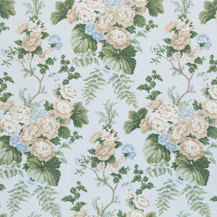 Schumacher Wycombe Park Sky Fabric Sample 178113