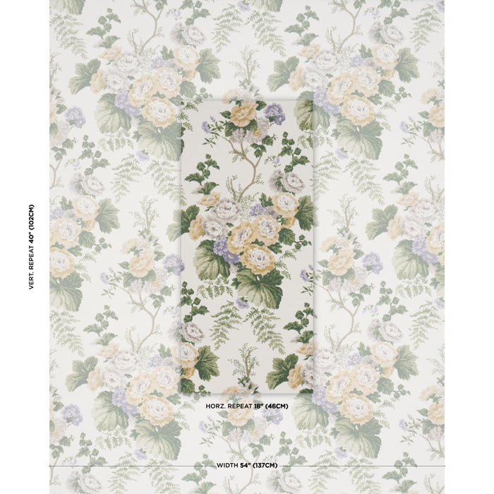 Schumacher Wycombe Park Spring Fabric 178114