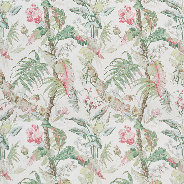 Schumacher Tropique Blush Fabric 178130