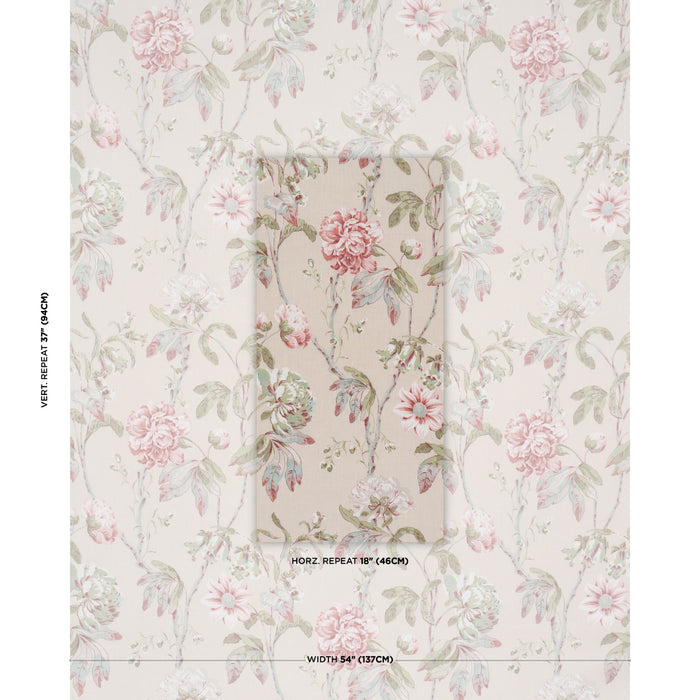 Schumacher Daydream Soft Ivory Fabric 178143