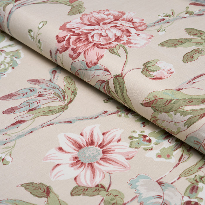 Schumacher Daydream Soft Ivory Fabric Sample 178143
