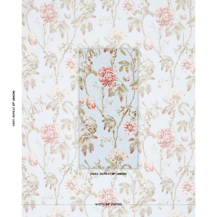 Schumacher Daydream Sky Fabric 178144