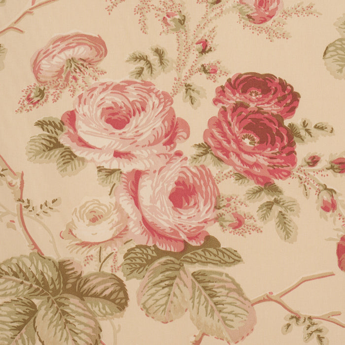 Schumacher Salisbury Chintz Butter Fabric Sample 178157