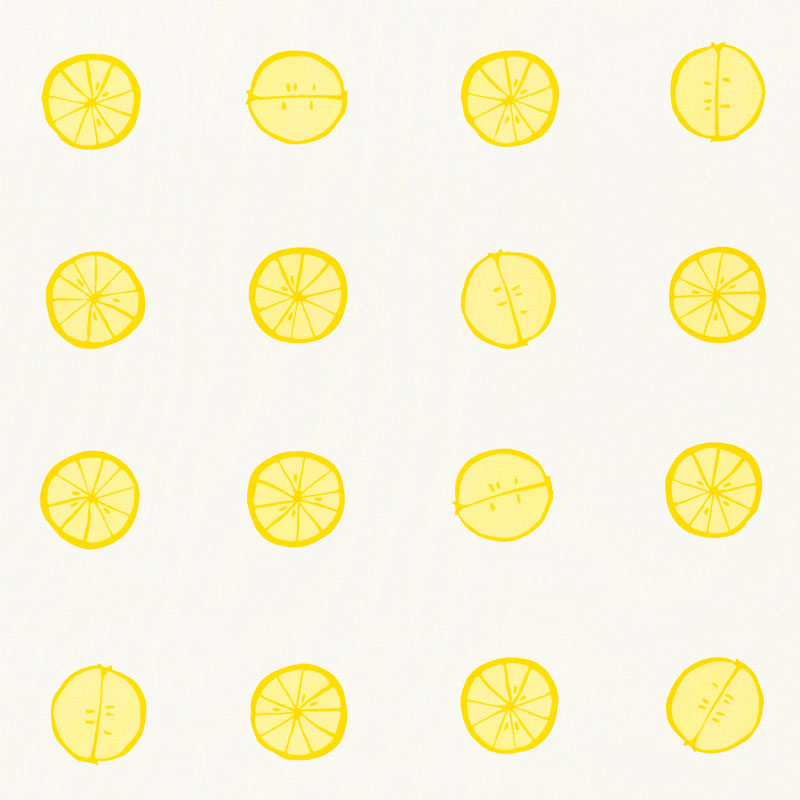 Schumacher Lemonade Lemon Fabric Sample 178260