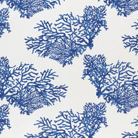 Schumacher Great Barrier Reef II Indigo Fabric 178290