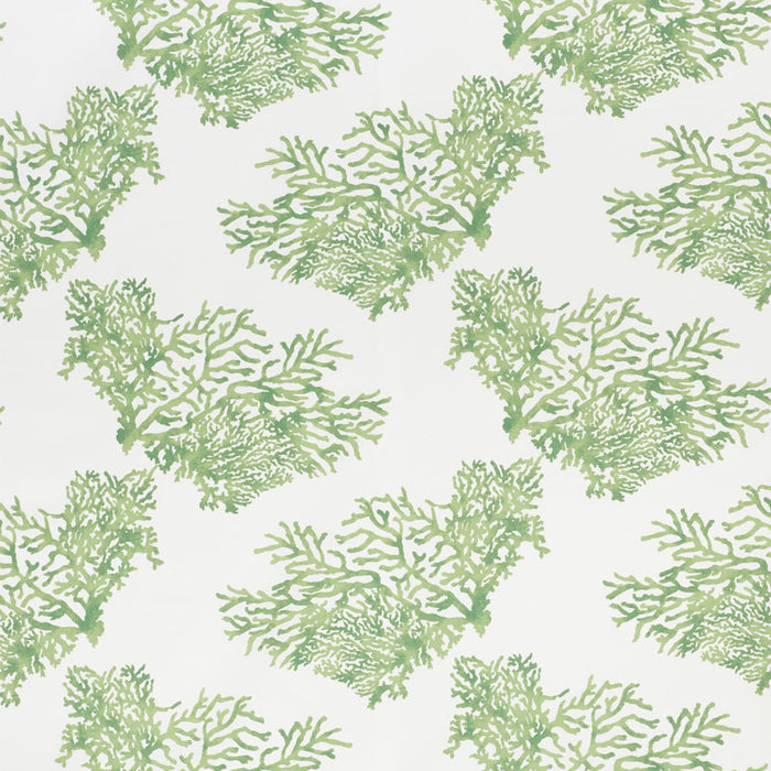 Schumacher Great Barrier Reef II Green Fabric Sample 178291