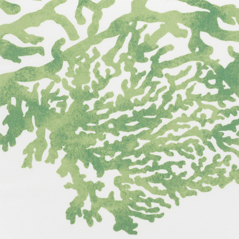 Schumacher Great Barrier Reef II Green Fabric Sample 178291