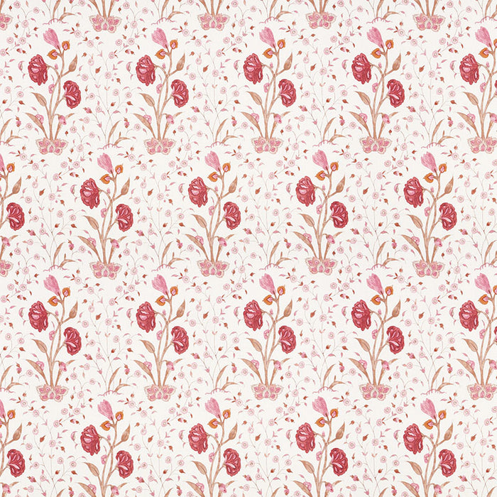 Schumacher Khilana Floral Rose Fabric Sample 178332