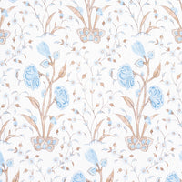 Schumacher Khilana Floral Sky Fabric 178334