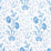 Schumacher Khilana Floral Porcelain Fabric 178335