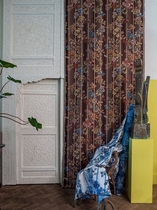 Jim Thompson Orangerie Delft Fabric Sample JT013948002