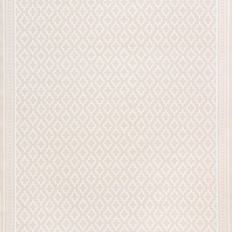 Schumacher Jake Quiet Pink Fabric Sample 178430