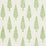 Schumacher Juniper Block Print Green Fabric Sample 178511