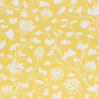 Schumacher Pennick Chintz Yellow Fabric 178540