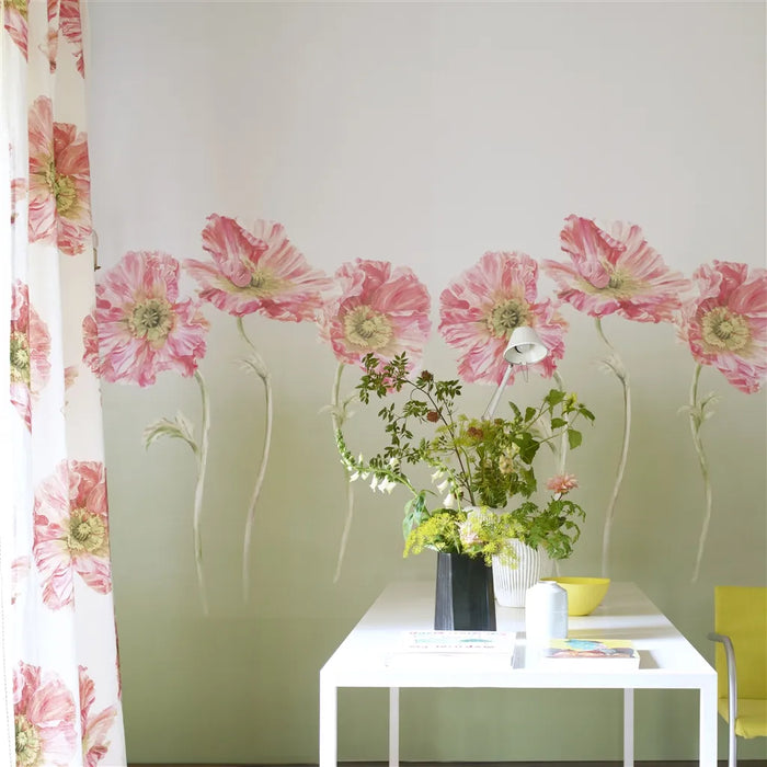Designers Guild Osier Damasse Eau de Nil Fabric Sample FDG3287-03