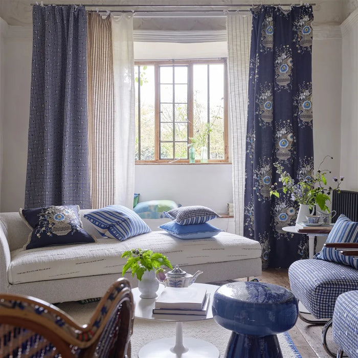 Designers Guild Palette Provencale Indigo Fabric FDG3288-02