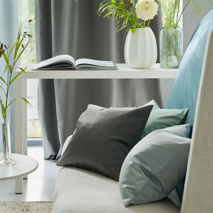 Designers Guild Tiber Eco Bluestone Fabric Sample FDG3269-38