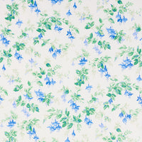 Schumacher Garden Gate Chintz Cobalt Fabric 178680