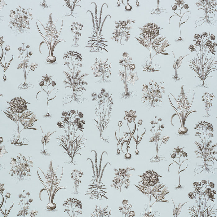 Schumacher Cabot Botanical Sky Fabric Sample 178750