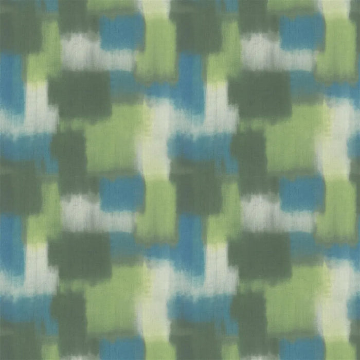 Designers Guild Carres Ombres Moss Fabric FDG3296-02