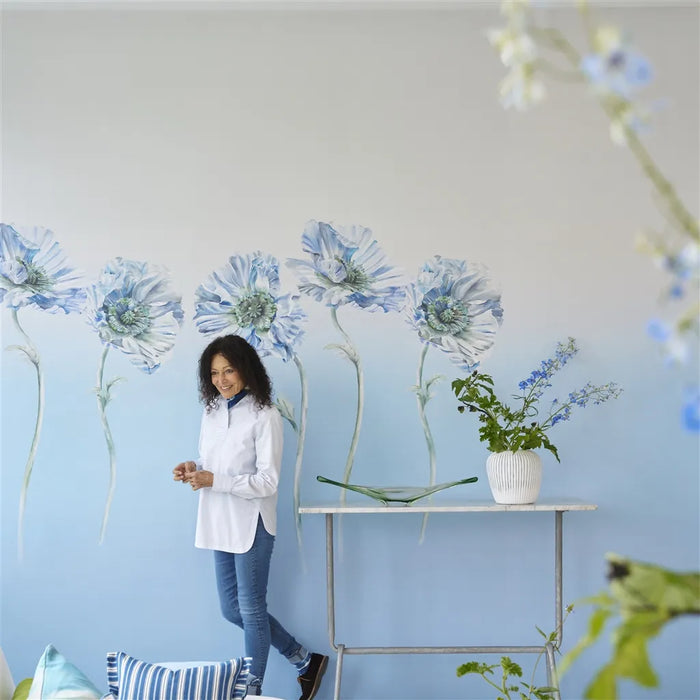 Designers Guild Osier Damasse Cobalt Fabric FDG3287-04