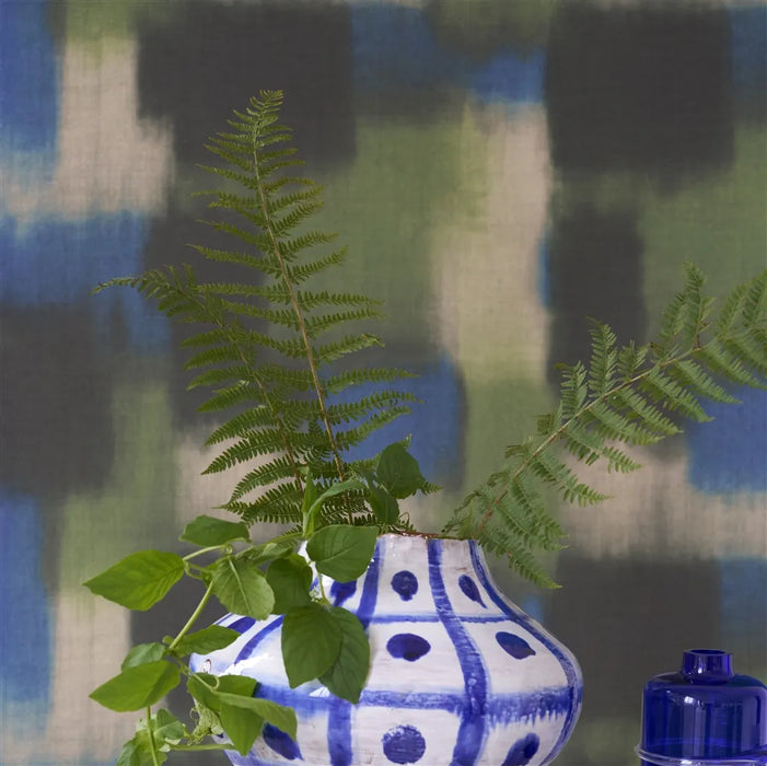 Designers Guild Carres Ombres Terracotta Fabric Sample FDG3296-01