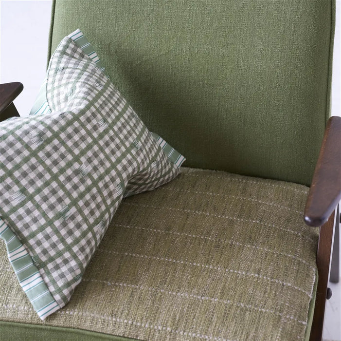 Designers Guild Toile Vichy Emerald Fabric Sample FDG3295-02