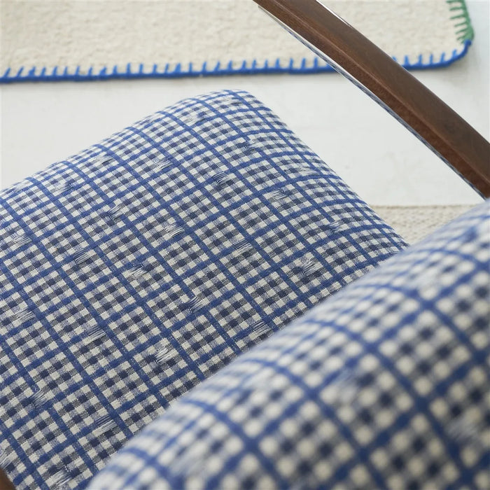 Designers Guild Toile Vichy Indigo Fabric FDG3295-01