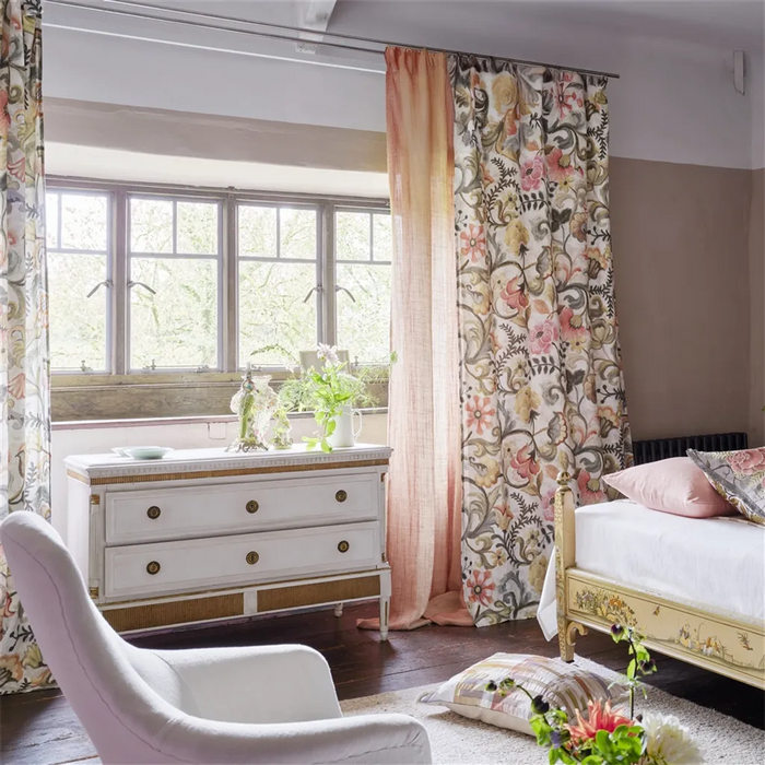 Designers Guild Cassien Terracotta Fabric Sample FDG3297-04