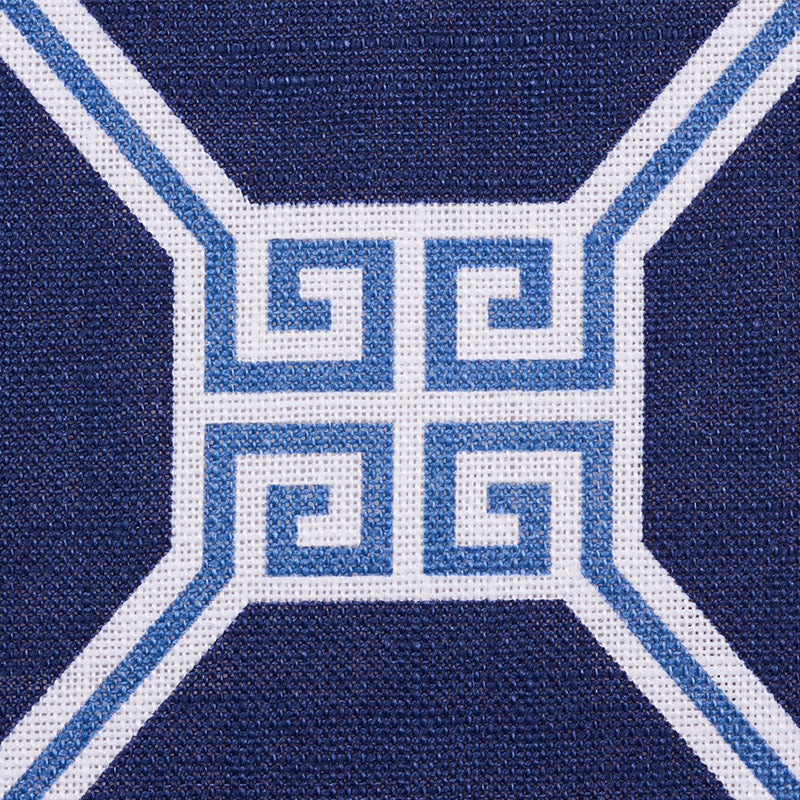 Schumacher Octavia Blue Fabric 179020