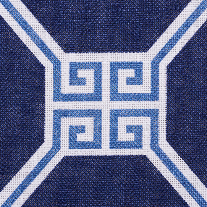 Schumacher Octavia Blue Fabric 179020