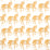 Schumacher Marwari Horse Mustard Fabric Sample 179131