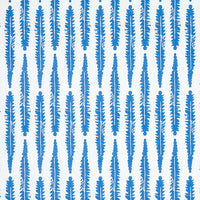 Schumacher Fern Blue Fabric 179153