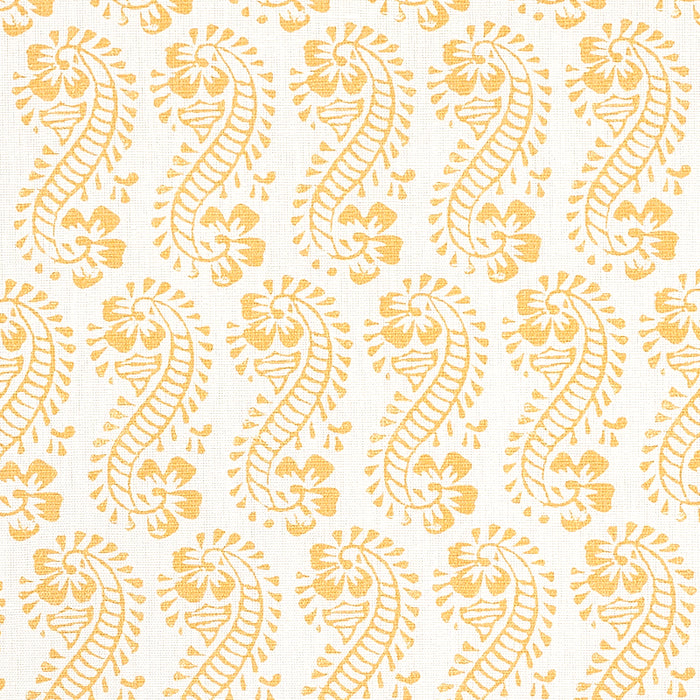 Schumacher Lani Gold Fabric 179181