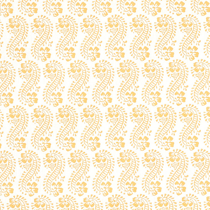 Schumacher Lani Gold Fabric Sample 179181