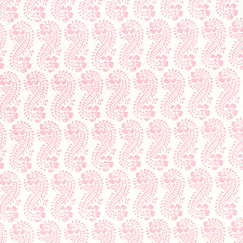 Schumacher Lani Pink Fabric Sample 179182