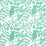 Schumacher Bird & Bee Sea Glass Fabric 179211