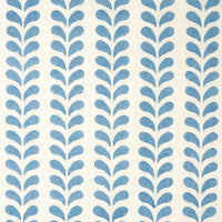 Schumacher Bindi Hand Block Print Blue Fabric 179270