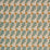 Schumacher Oak Hand Block Print Blue Fabric Sample 179311