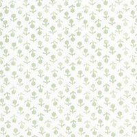 Schumacher Beatriz Handprint Sage Fabric 179354