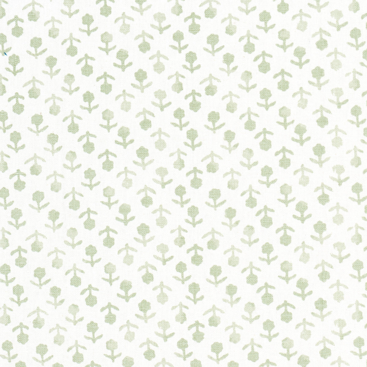 Schumacher Beatriz Handprint Sage Fabric Sample 179354