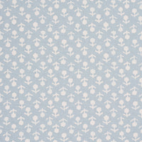 Schumacher Beatriz Handprint Blue Fabric 179355