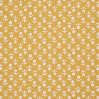 Schumacher Beatriz Handprint Saffron Fabric 179357