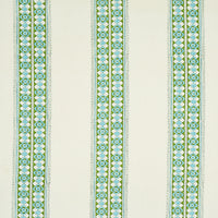 Schumacher Amira Hand Blocked Print Leaf Fabric 179370