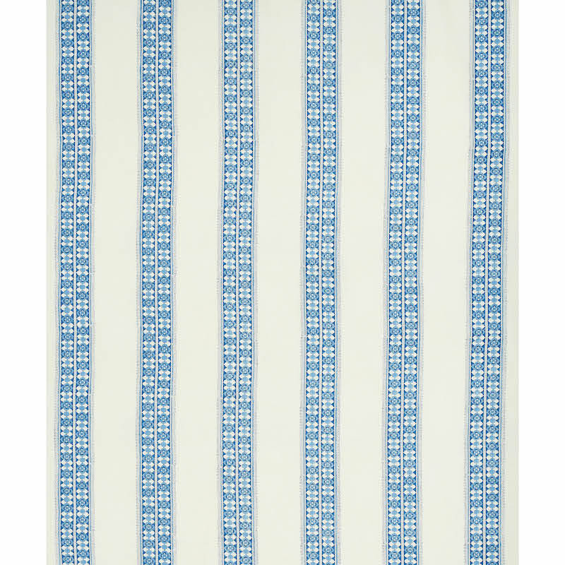 Schumacher Amira Hand Blocked Print  Fabric Sample 179371