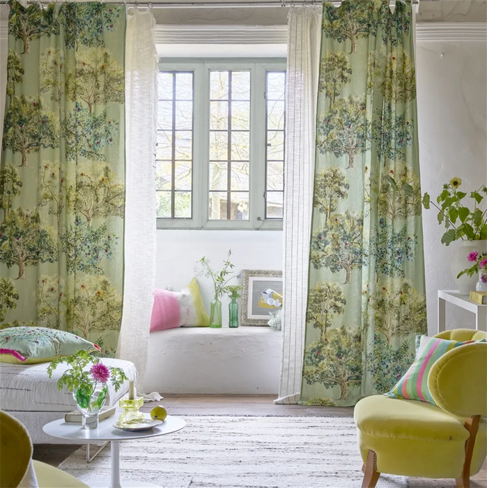 Designers Guild Bosquet Sauvage Forest Fabric Sample FDG3284-01