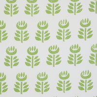 Schumacher Rosenborg Hand Print Green Fabric 179400