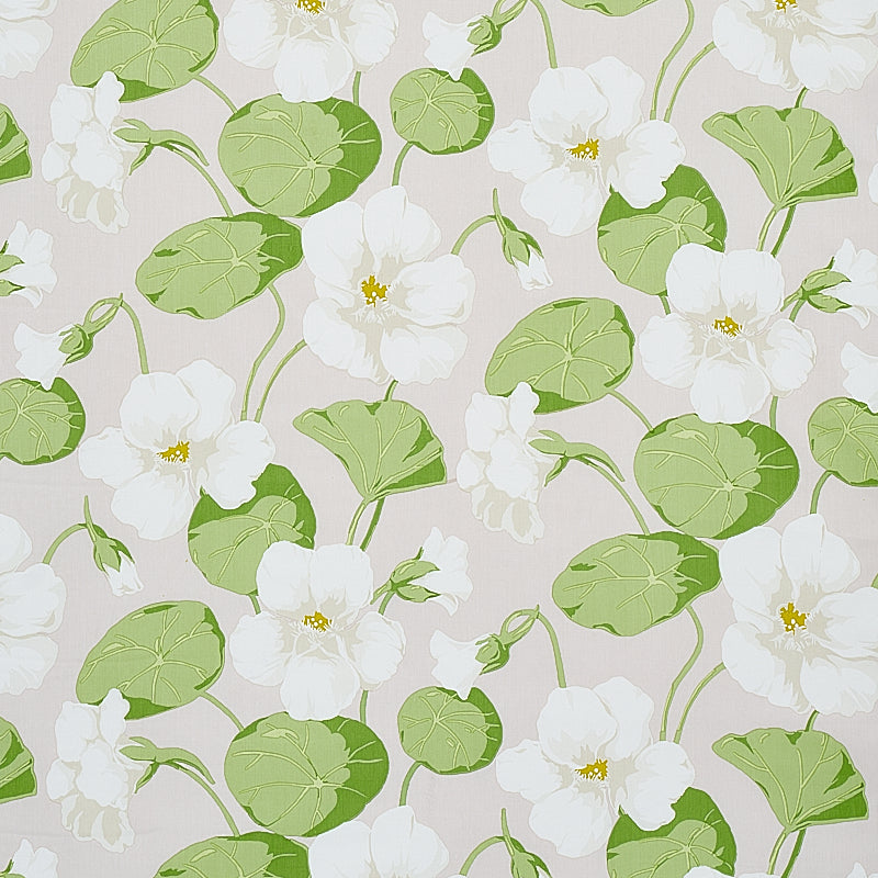 Schumacher Nasturtium Stone Fabric Sample 179492